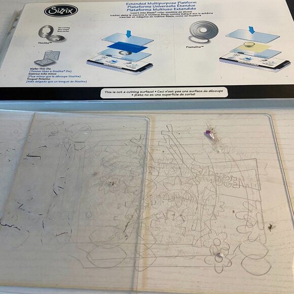 Sizzix BIG SHOT Die Cutting Machine cutting pads extended multipurpose platform - Picture 10 of 15